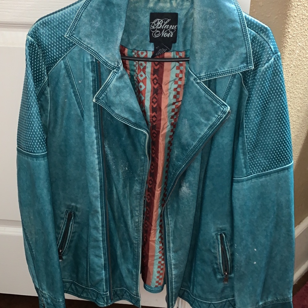 Leather jacket